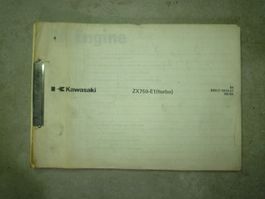 Ersatzteil -Katalog Kawasaki ZX 750 Turbo E1