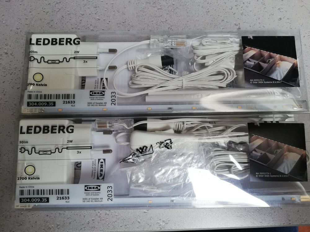 LEDBERG IKEA Schubladenbeleuchtung Neu OVP (Neu (gemäss Beschreibung ...