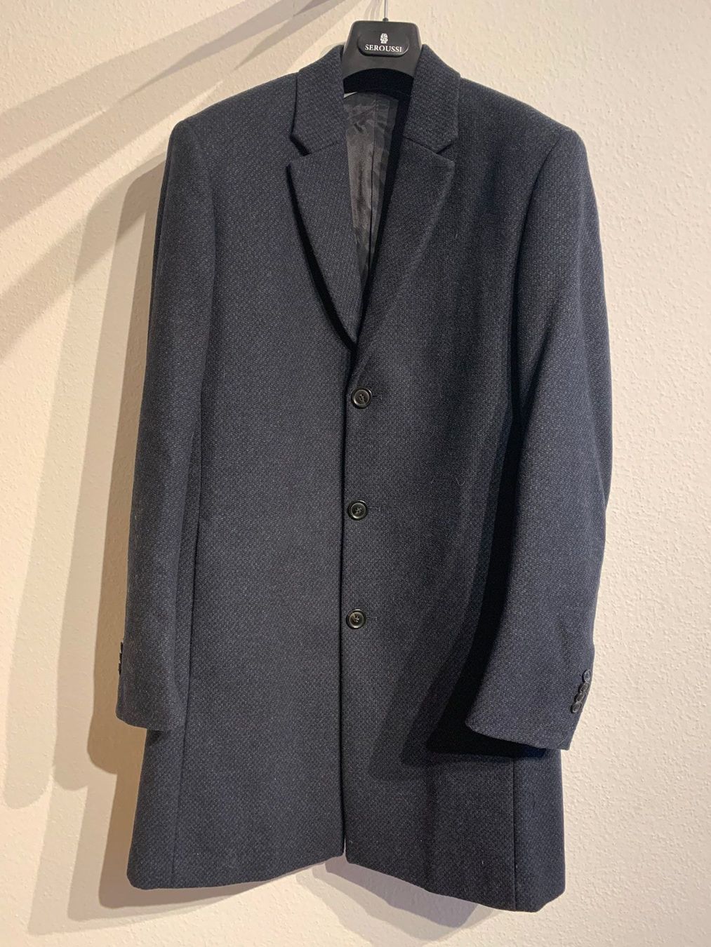 Mango Cappotti: Mango Wintermantel Navy Blue Grösse L – Nuovo (secondo la descrizione) da Regensdorf venduto da TedK 1