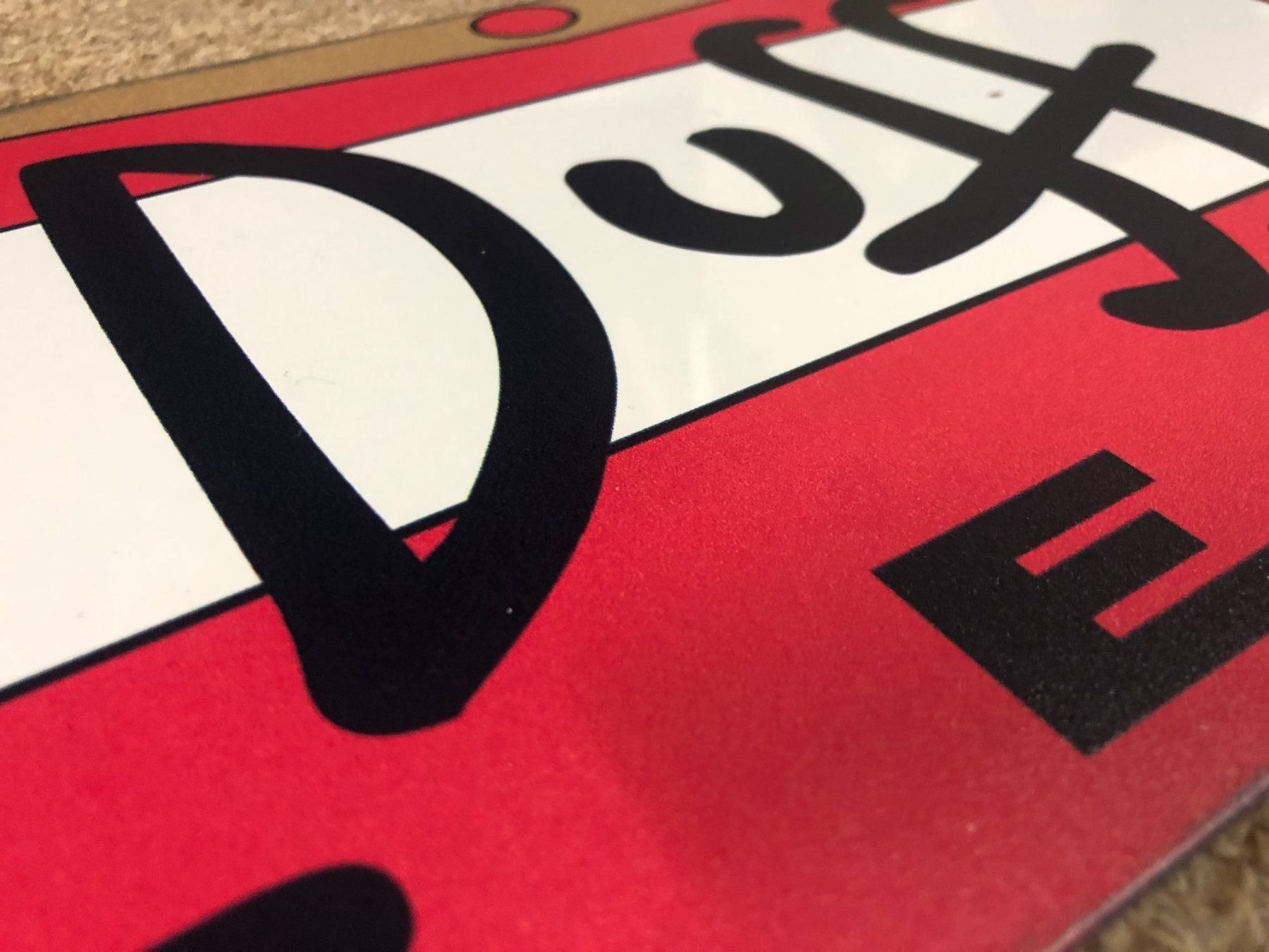 Insegne: Duff Beer Blechschild Bier Simpsons Sign Homer Springfield – Nuovo e nell'imballaggio originale da Dättlikon venduto da easythings 1