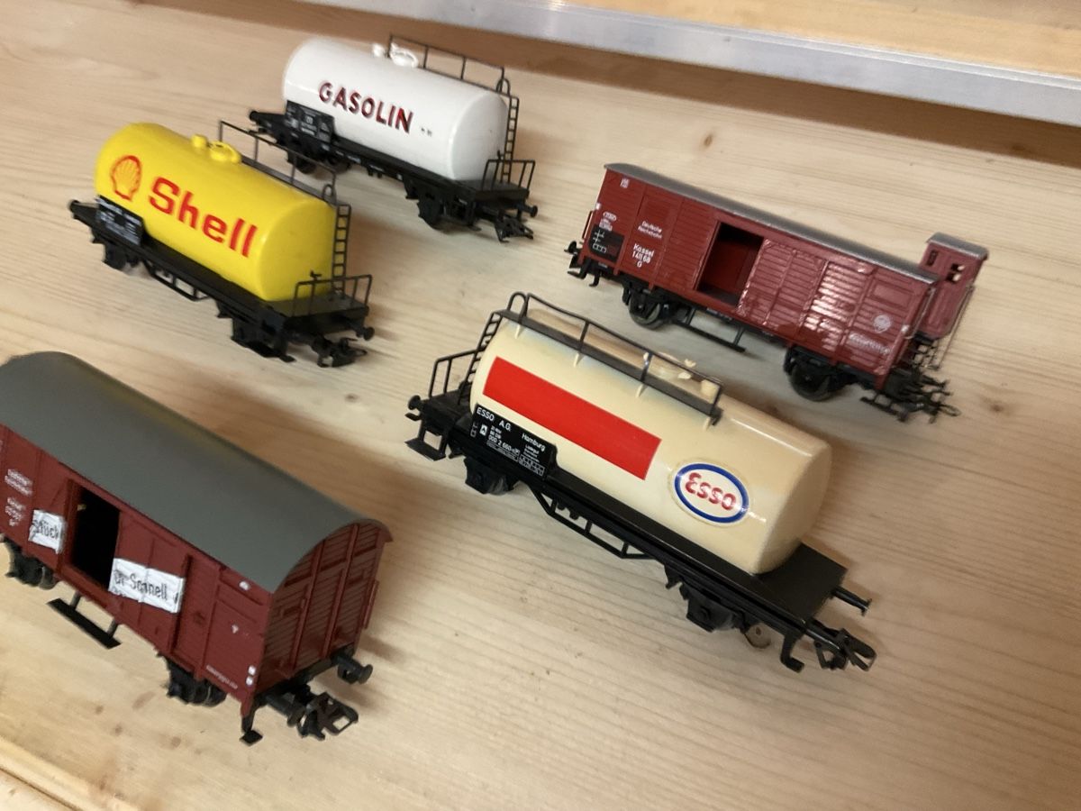 Märklin Modellini di ferrovie: 5 x Güterwagen  – Nuovo (secondo la descrizione) da Wald ZH venduto da Sbbemilio 2