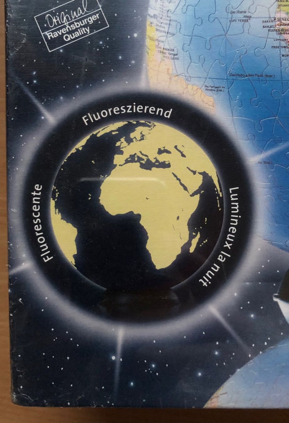 Ravensburger Puzzles: RAVENSBURGER Puzzle-Ball "Welt" – Neu und originalverpackt aus Buchs SG von Handyman77 2