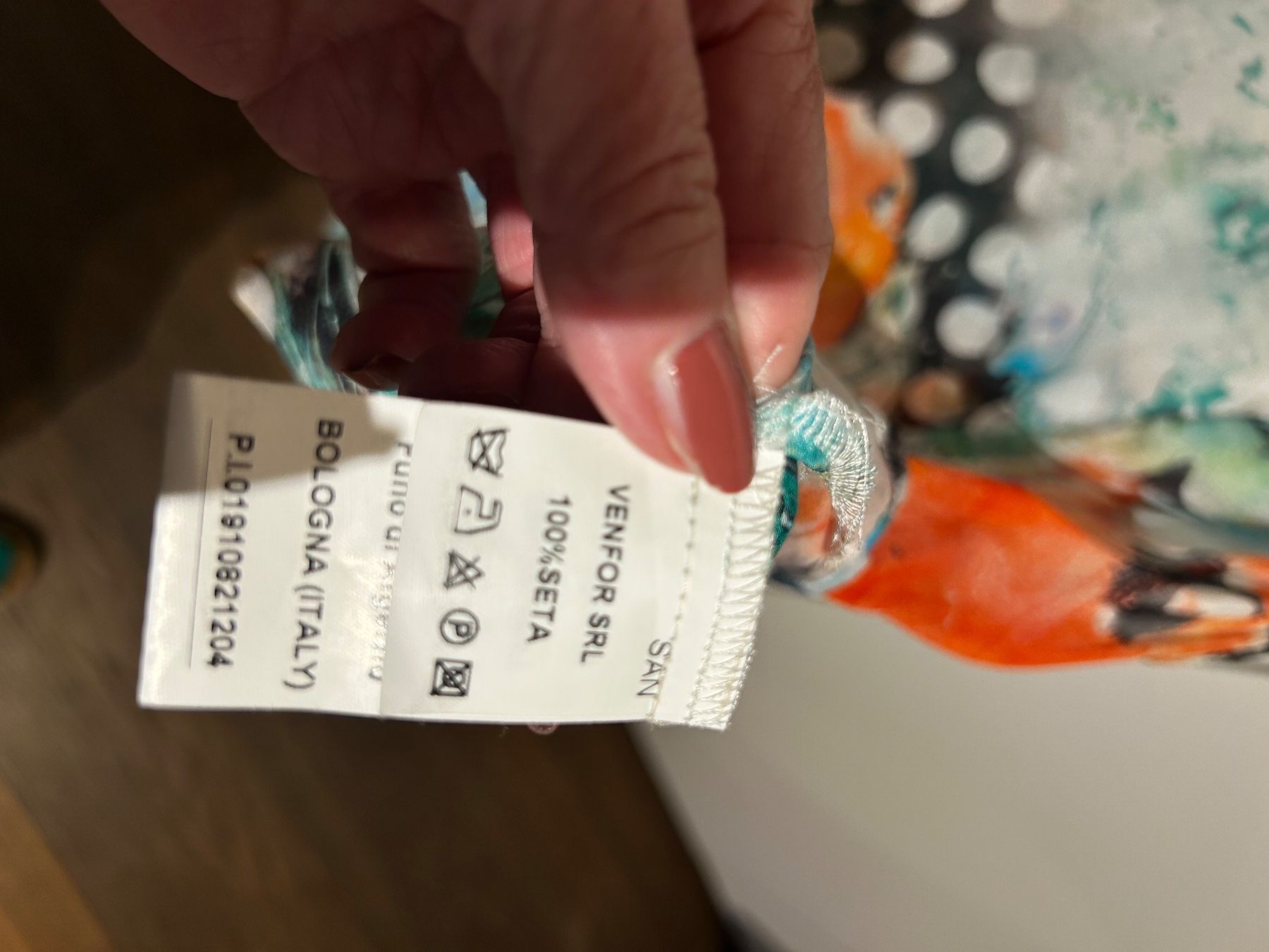 Camicette: Raffinierte Seidenbluse bunt Sommer – Nuovo (secondo la descrizione) da Scherz venduto da Mandarine8 3