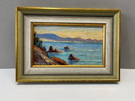 Küste bei Rapallo / Italien von F.J. Erismann      (ID S268)