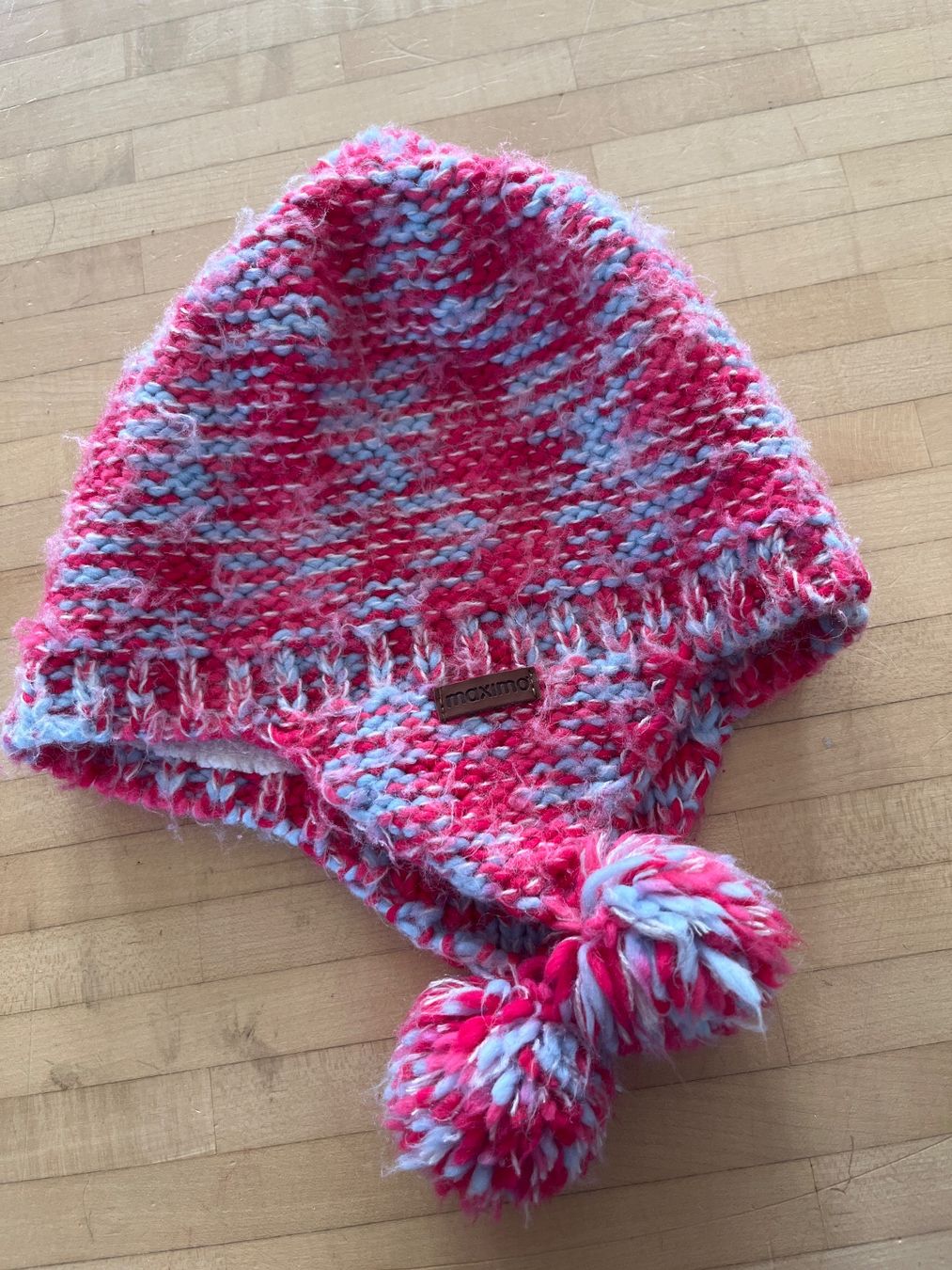 Maximo Altro abbigliamento per bambina: Maximo Mütze 53/55 mit Pommel – Usato da Horgen venduto da Hoppelhase11