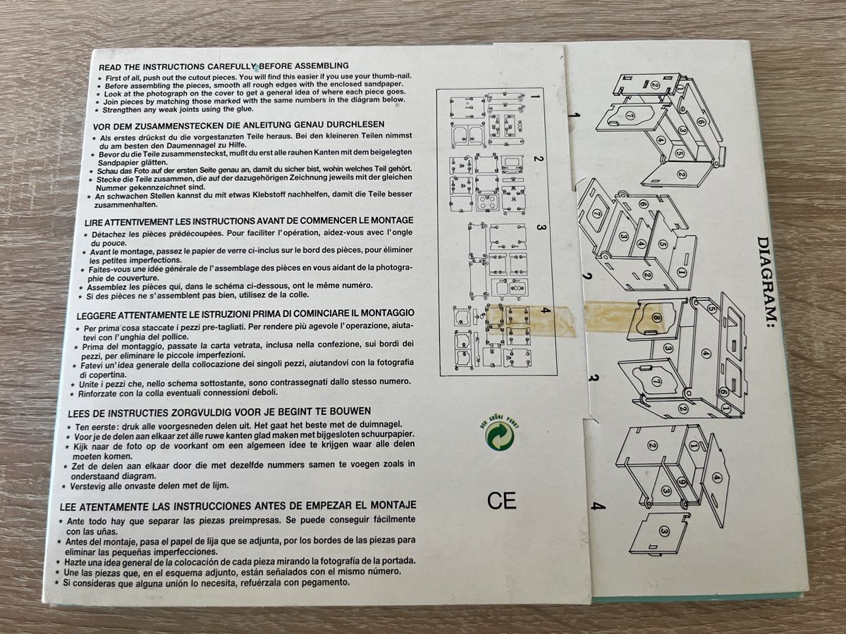 Kit bricolage: Holz-Bastelsets Möbel – Nuovo e nell'imballaggio originale da Glarus venduto da Kathrin-1988 4