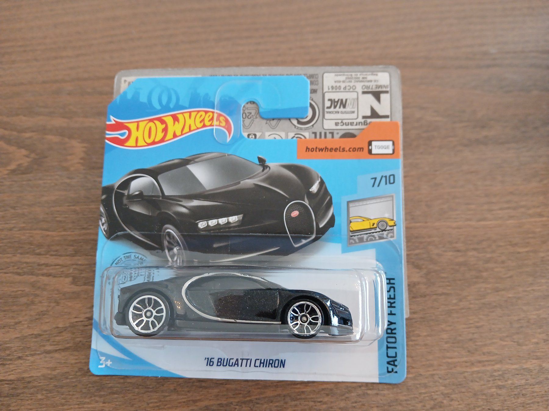 Hot Wheels Modellini d'auto: 2016 Bugatti Chiron – Nuovo e nell'imballaggio originale da Wiedlisbach venduto da Pontiacman93