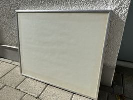 Alu-Rahmen, Silber, Top Zustand, zeitloses Design, 55x45cm