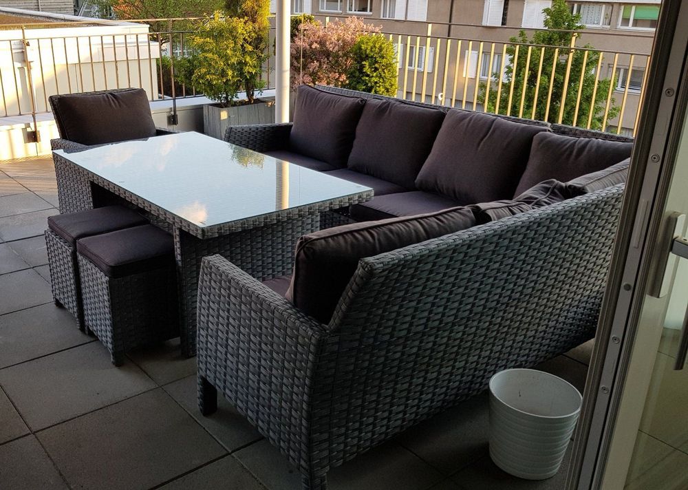 Dining Lounge Set für Terrasse / Garten Kaufen auf Ricardo