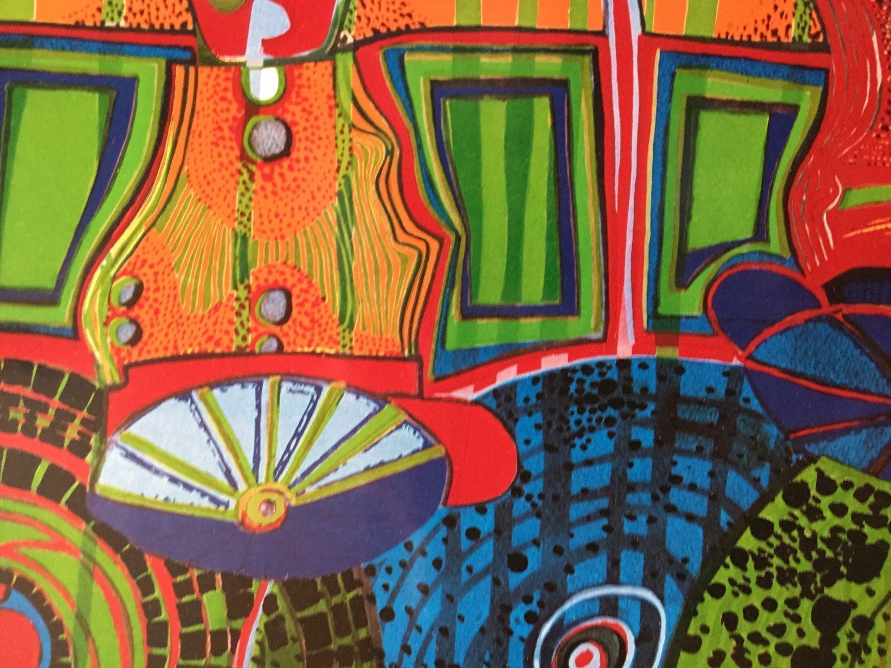 Grafica & Litografie: Hundertwasser Kunstdruck – Usato da Schlieren venduto da Jeajet 2
