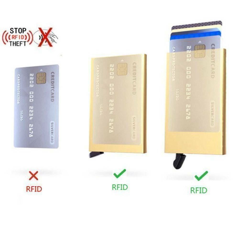 Portafogli: schwarz RFID Block Leder Karten etui – Nuovo (secondo la descrizione) da Kirchdorf AG venduto da Apost008 2