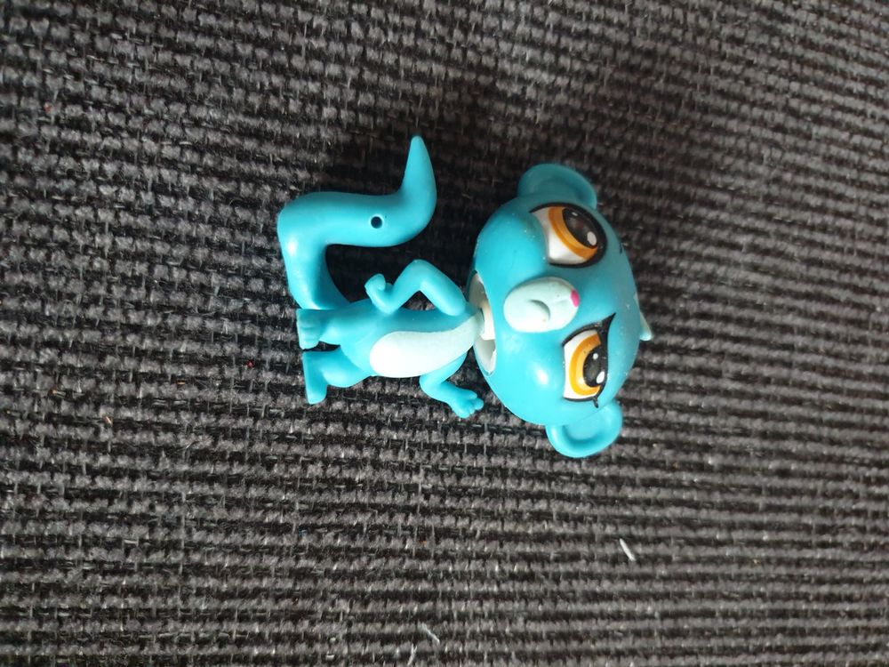 Wackelkopf Figur "Blauer Drache" Mit Mittelfinger - Ca. 10 Cm, Für Auto-Armaturenbrett & Dekoration