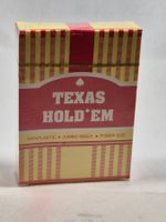 100% plastikversiegelte Texas Hold'em Pokerkarten