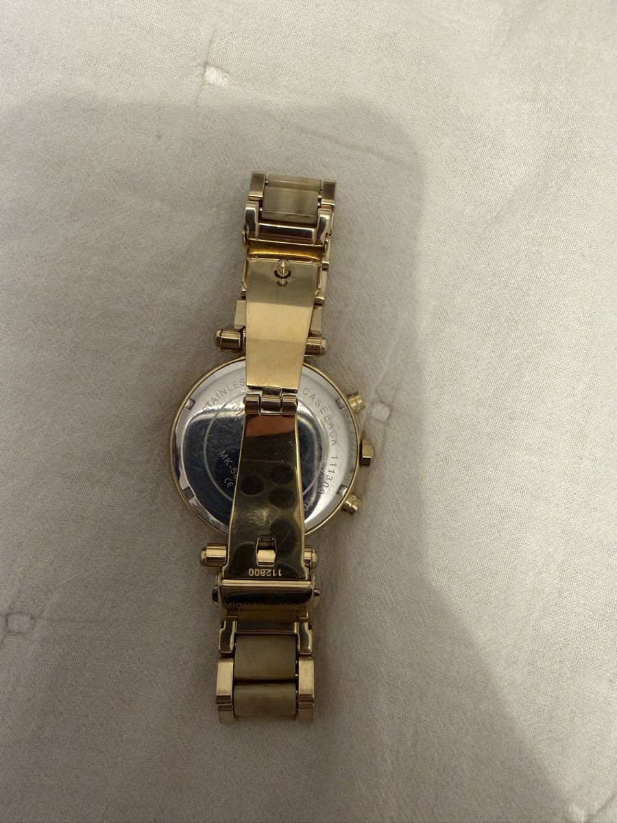 Michael Kors Orologi: Michael Kors Damenuhr Chronograph Gold – Usato da Näfels venduto da mar_2ptp 2