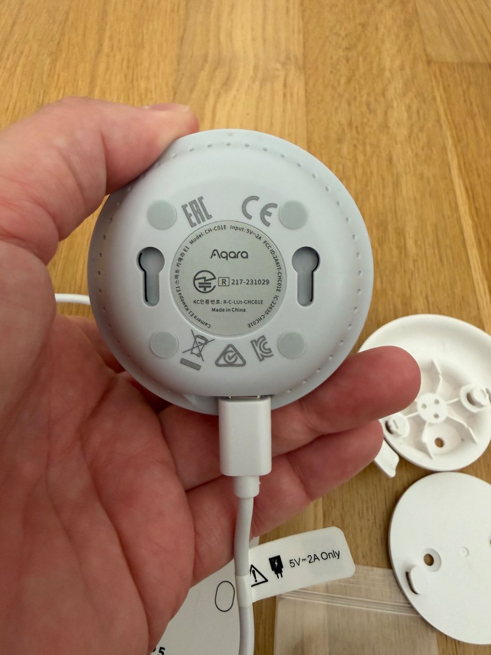 Webcam: Aqara Camera E1 CH-C01E 2K WiFi 6 / HomeKit – Usato da Niederrohrdorf venduto da retonoris 1