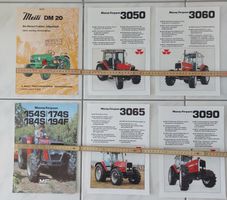 6 Stk. Prospekt Traktor Meili DM 20 und Massey Ferguson