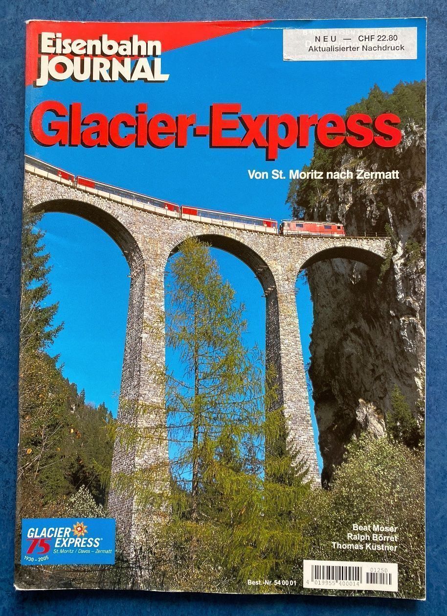 Riviste & Magazine: Eisenbahn Journal Glacier Express – Usato da Biberist venduto da mgbahn