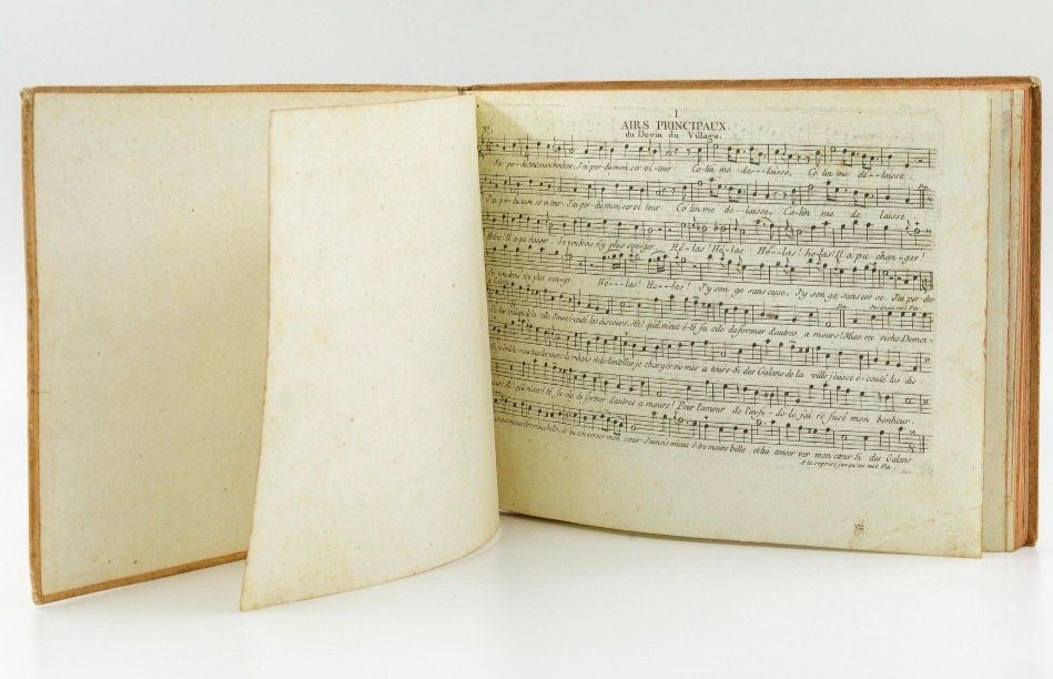 Livres: Rousseau, Le Devin du Village 1753 – D'occasion à Villeret par yan_vgv2