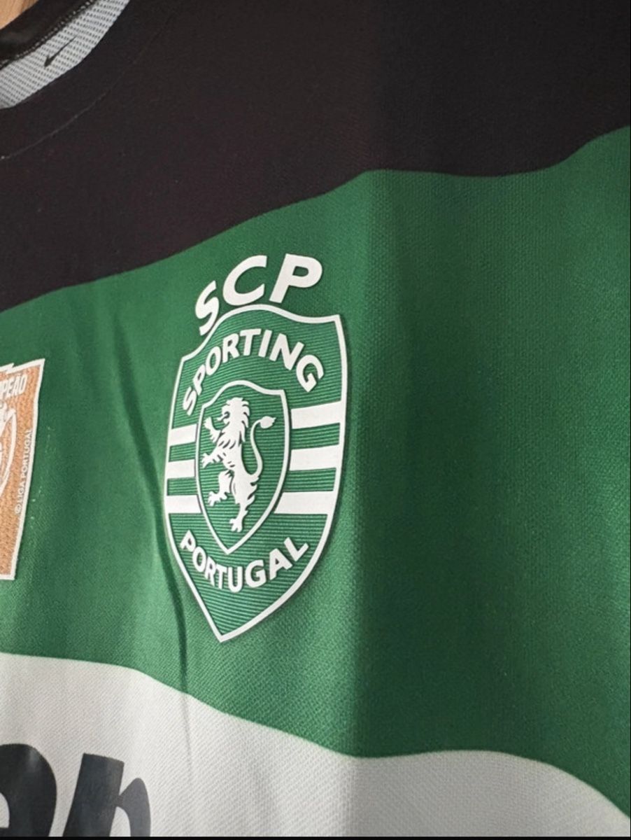 Nike Canottiere & Pantaloni: Maillot Sporting - Domicile 24/25 ( Patch Champion)  – Usato da Renens VD venduto da Sashamllr 2