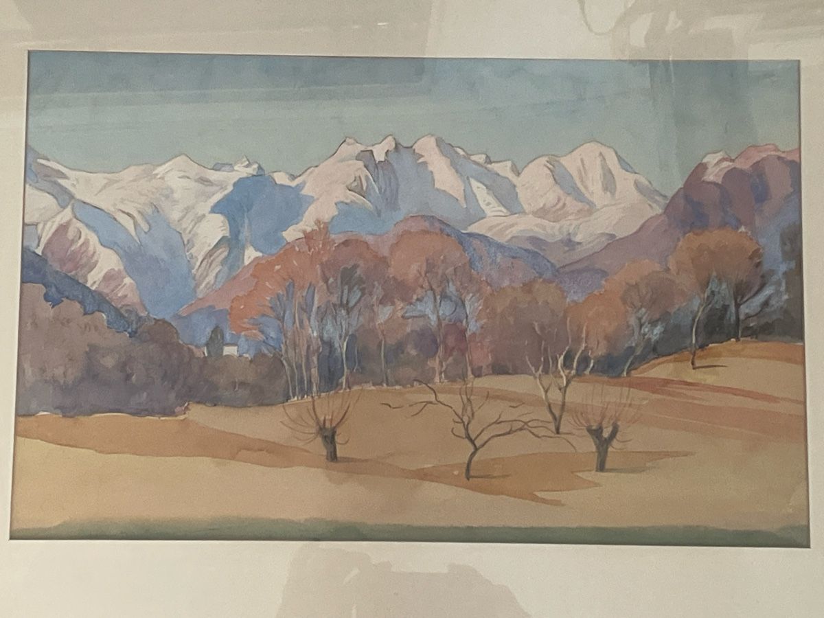 Tableaux: Wunderschönes Aquarell – D'occasion à Niederurnen par gebrauchtbrauchbar