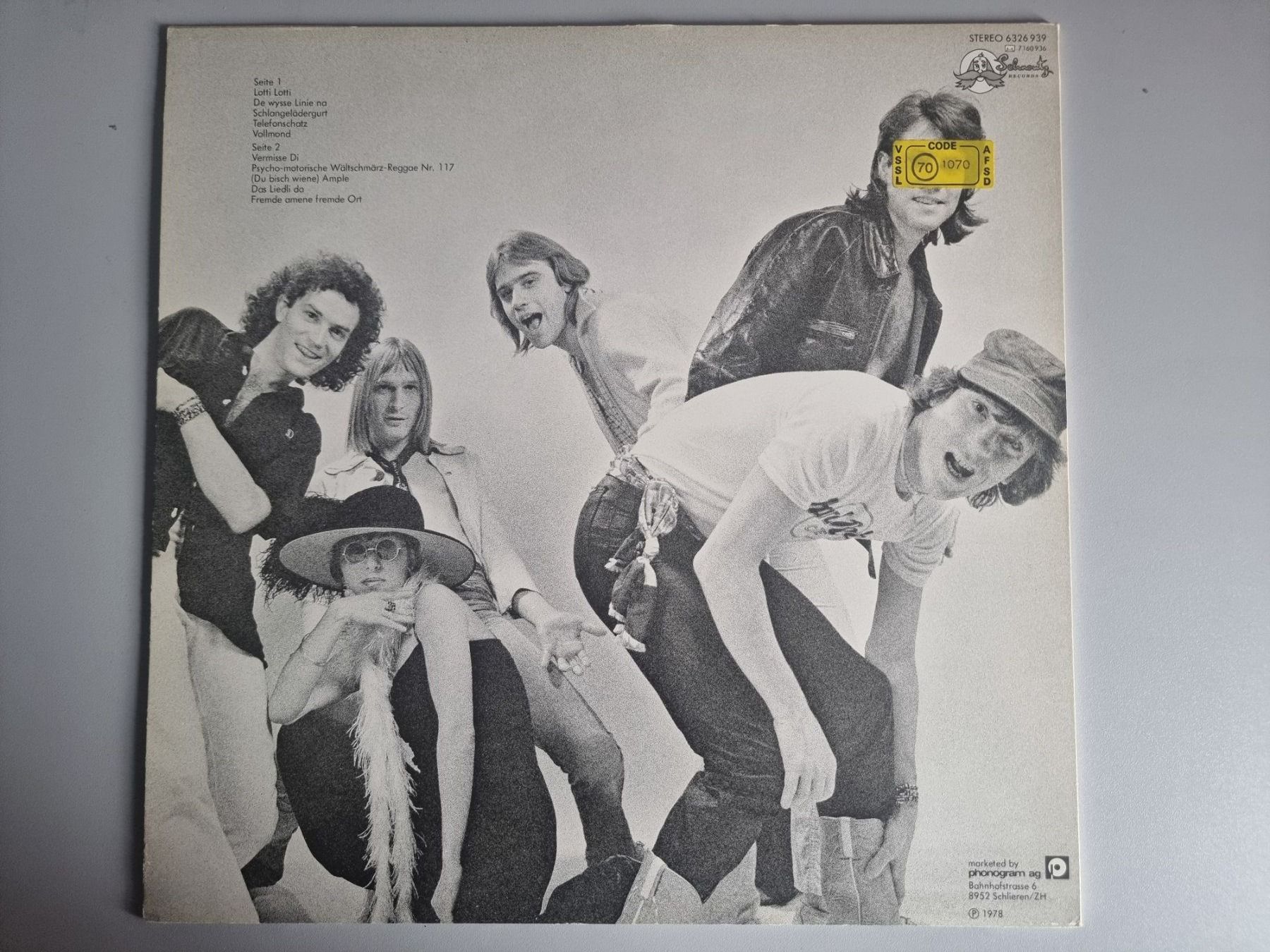 Schallplatten: LP Polo's Schmetterding – Schmetterding – Gebraucht aus Schaffhausen von Kellerrassel 2