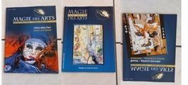 MAGIE DES ARTS Magazine 3 Stk. Porzellan Malerei