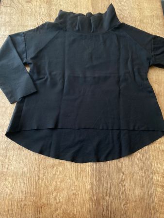 SHIRT MIT KRAGEN/PULLOVER GR.1 Size / schwarz / speziell