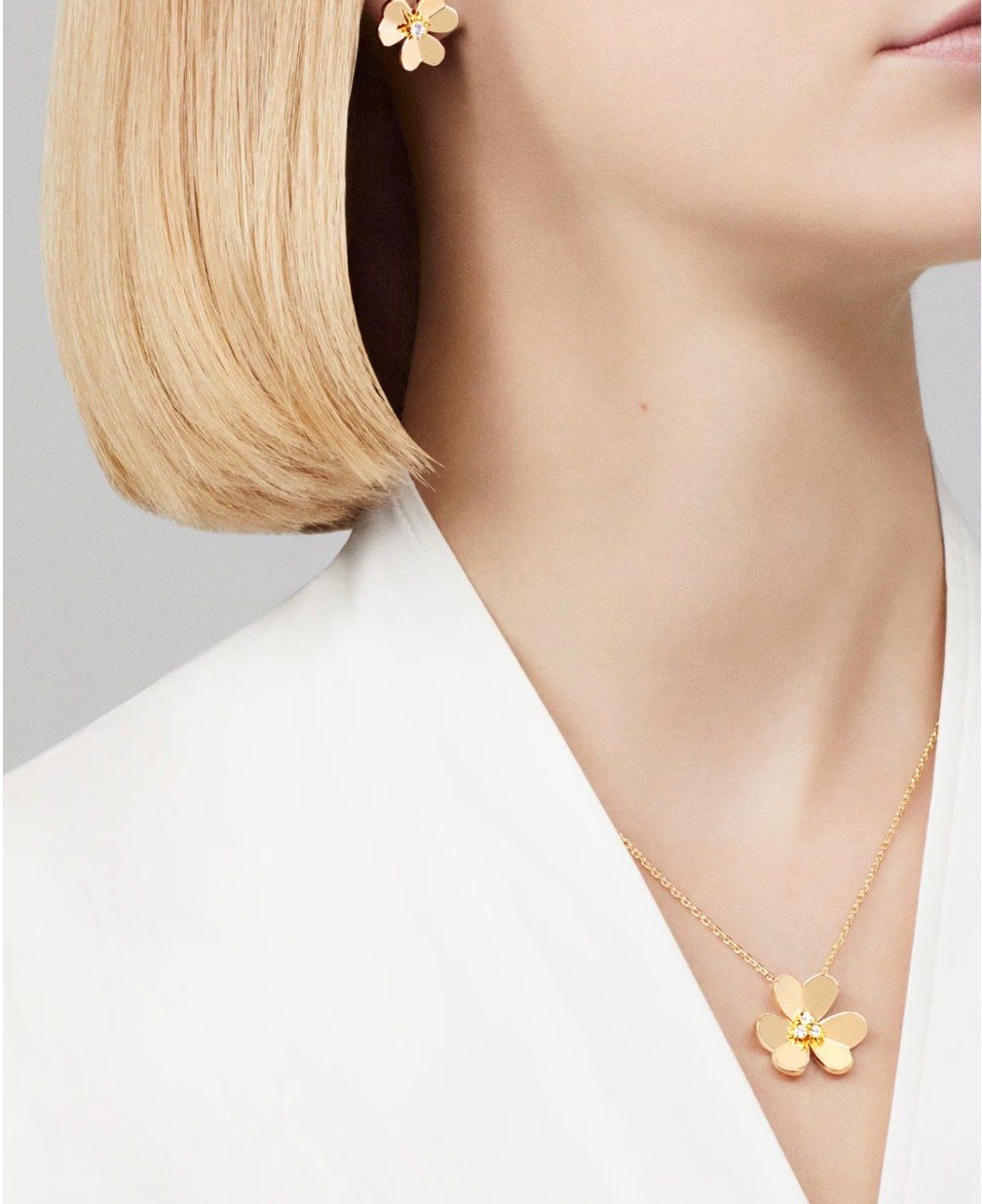 Van Cleef Catenine: Authentique Collier VAN CLEEF & ARPELS Frivole Large – Nuovo e nell'imballaggio originale da Carouge GE venduto da TLD 2