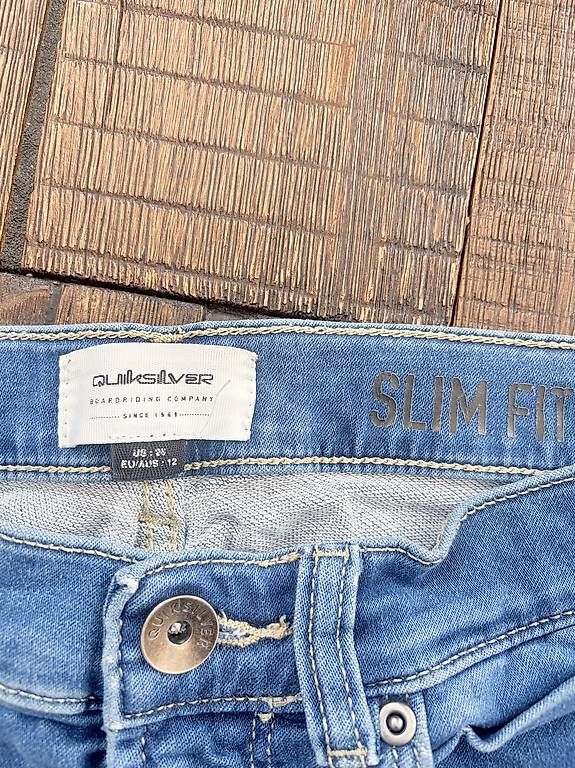 Hosen: quiksilver Jeans ca. 10 +12 jährig – Gebraucht aus Spiez von RIGELER01 3