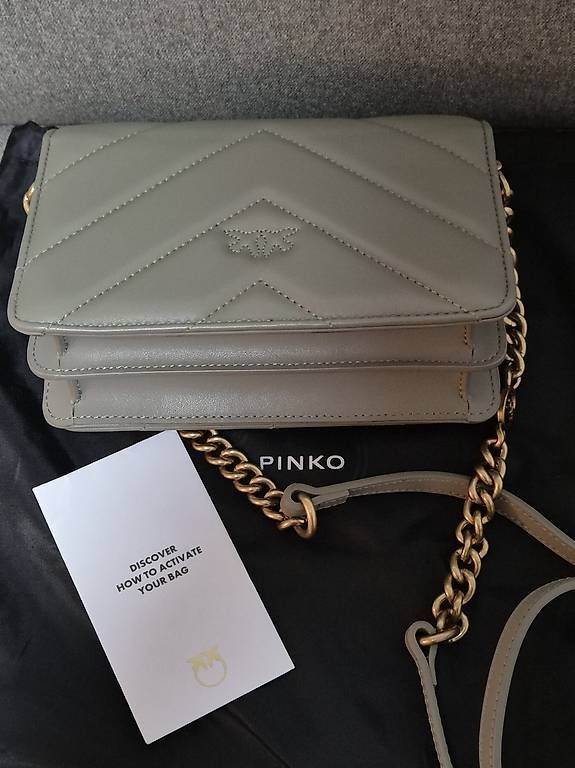 Pinko Borse da donna: Pinko Leder-Umhängetasche – Nuovo (secondo la descrizione) da Wetzikon ZH venduto da anci06 2