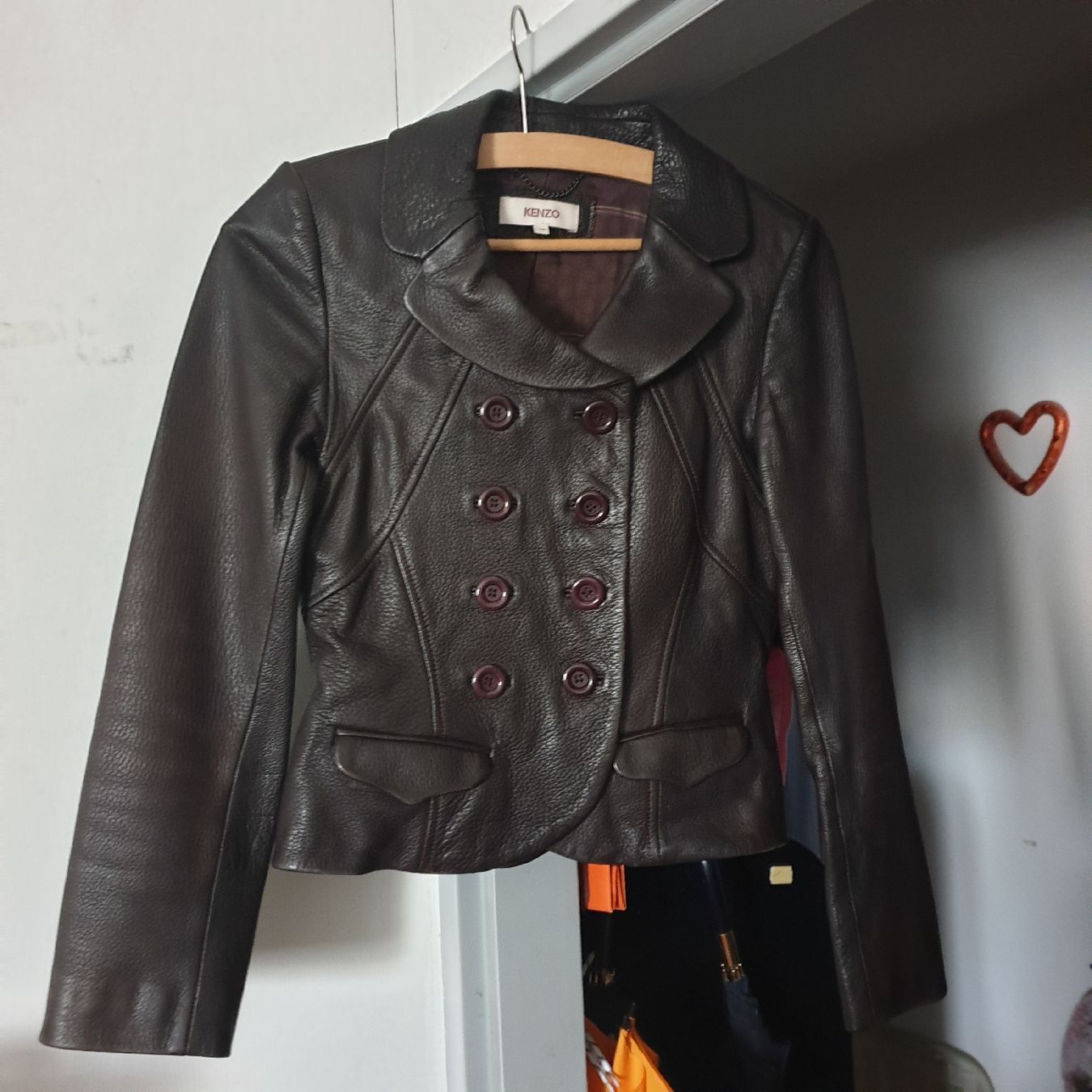 Kenzo Vestes: KENZO Echtlederjacke Gr. 38 – Neuf (Voir description) à Frenkendorf par Moon111