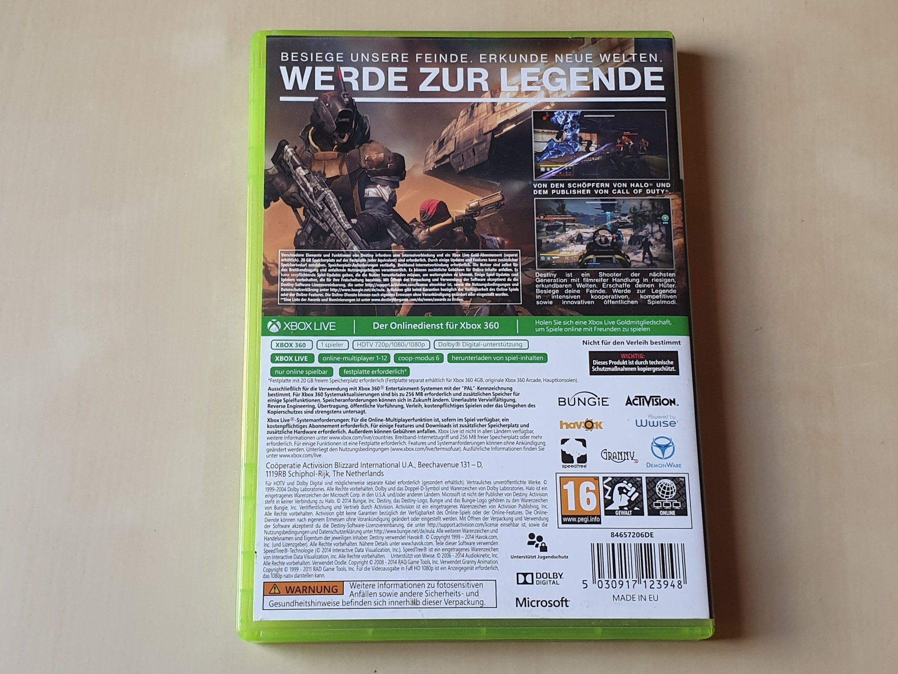 Microsoft Jeux: Destiny – D'occasion à Stansstad par collectorsshop 1