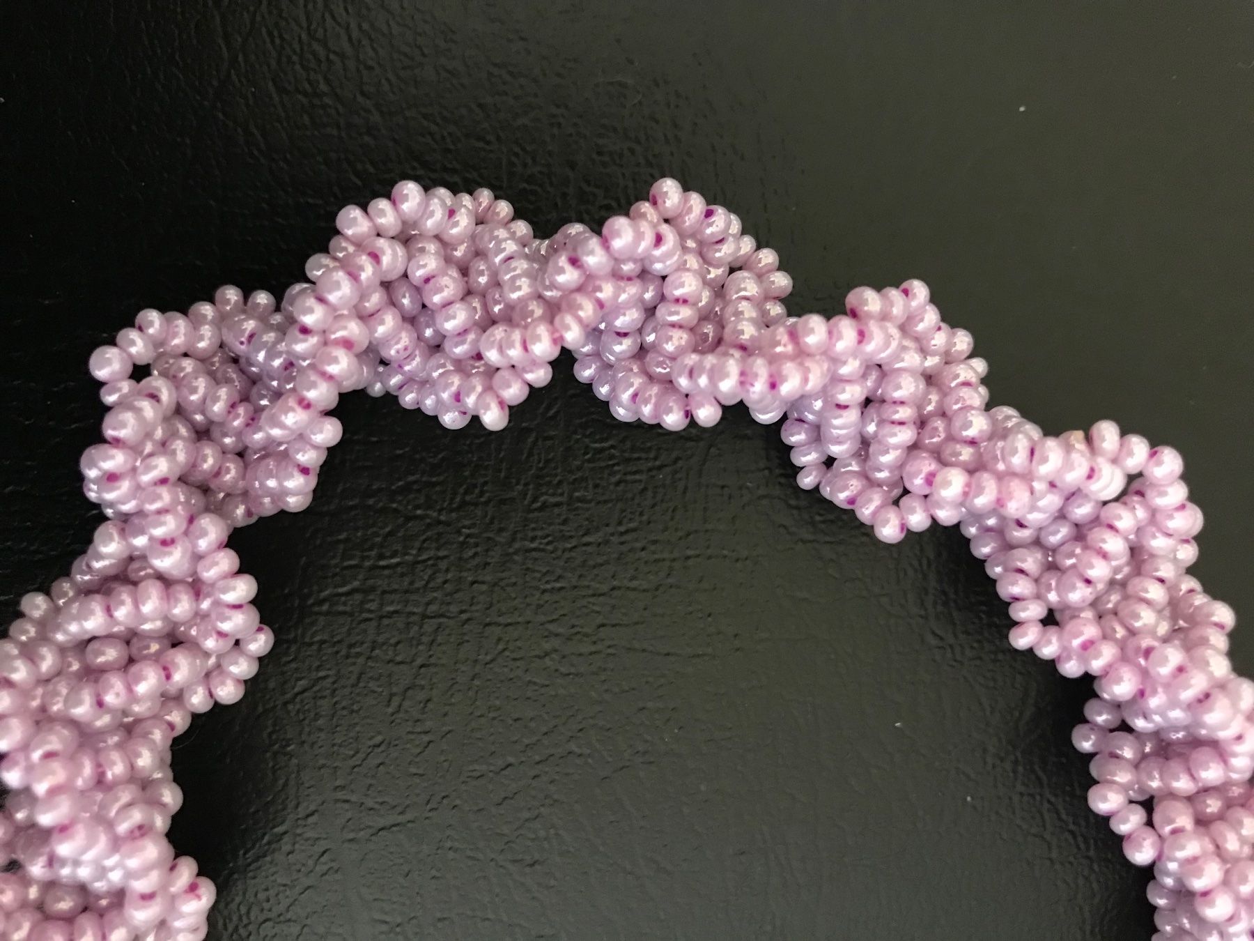 Catenine: Halskette - Lila - Glasperlen – Usato da Payerne venduto da Cosch 2