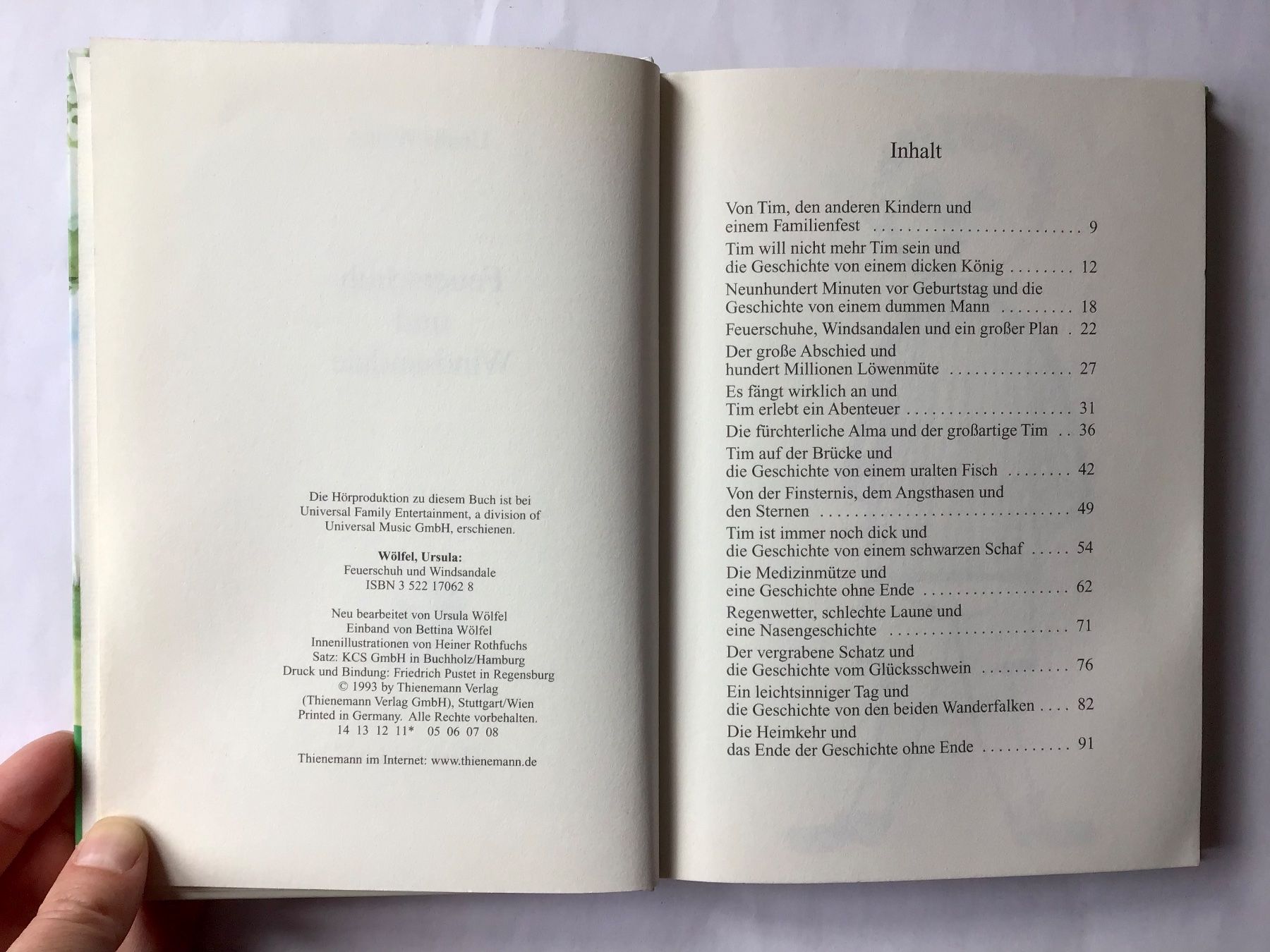 Libri: Kinderbuch Ursula Wölfel: Feuerschuh und Windsandale – Usato da Bubendorf venduto da Alpenheidi 3