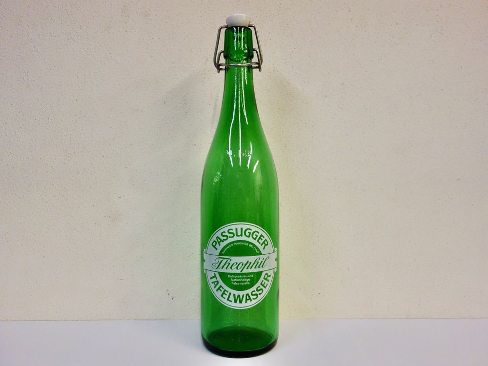 Flasche PASSUGGER TAFELWASSER MINERALQUELLE PASSUGG 1972 '72 (Gebraucht ...