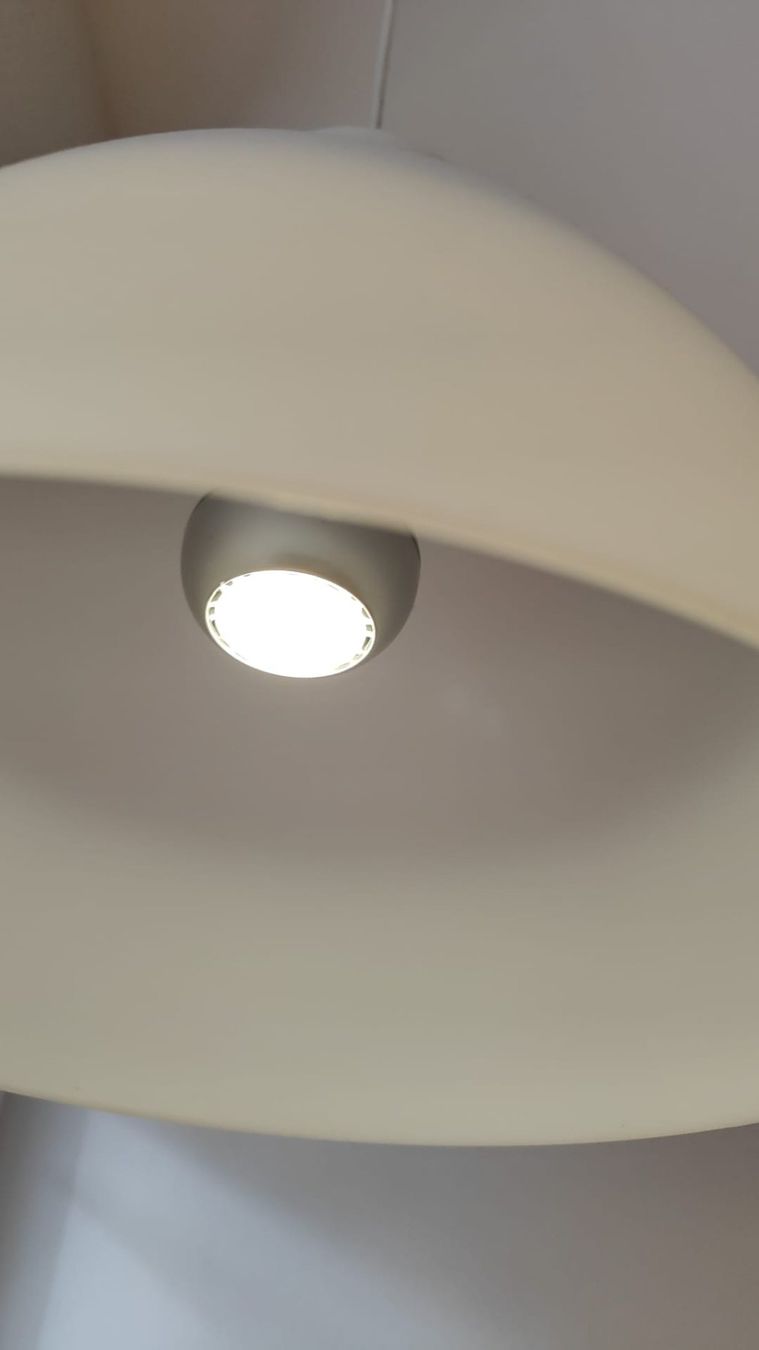 Lampadari & plafoniere: Hängeleuchte Weiss – Usato da Lampenberg venduto da mic_286m 1