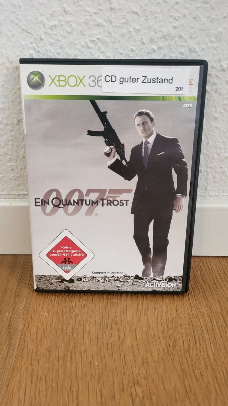 Microsoft Giochi: Xbox 360 - 007 Ein Quantum Trost – Usato da Münsingen venduto da DigitaleSpielecke