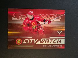 2025/26 SCL Tigers Oskars Lapinskis - City Watch - Series 2
