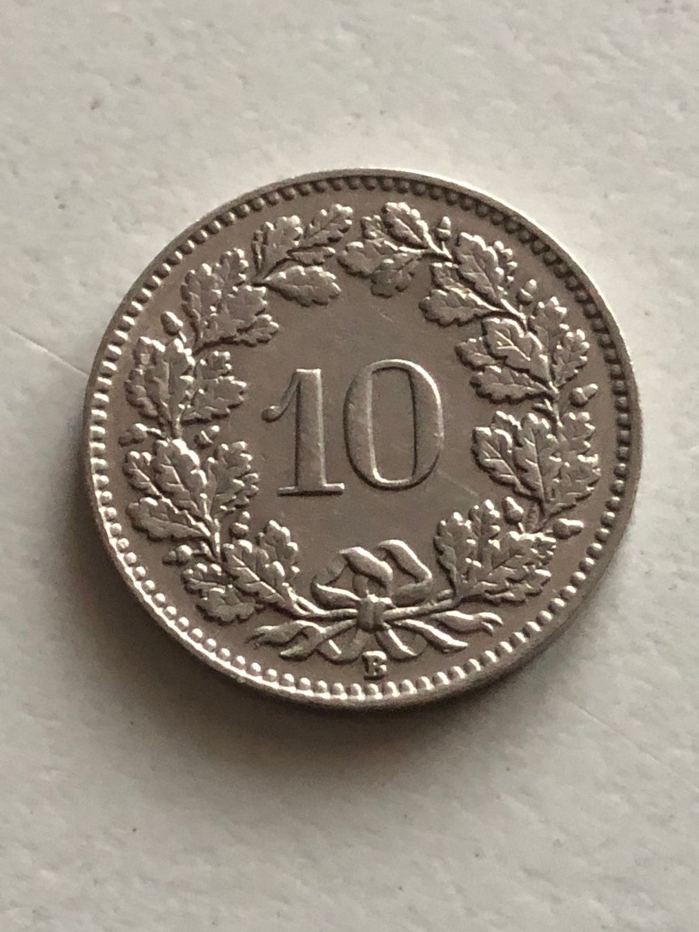 Toutes les monnaies: 10 Rp. 1953 – D'occasion à Schötz par Odpa 1