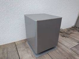 Piega Subwoofer PS 1 aktiv silber