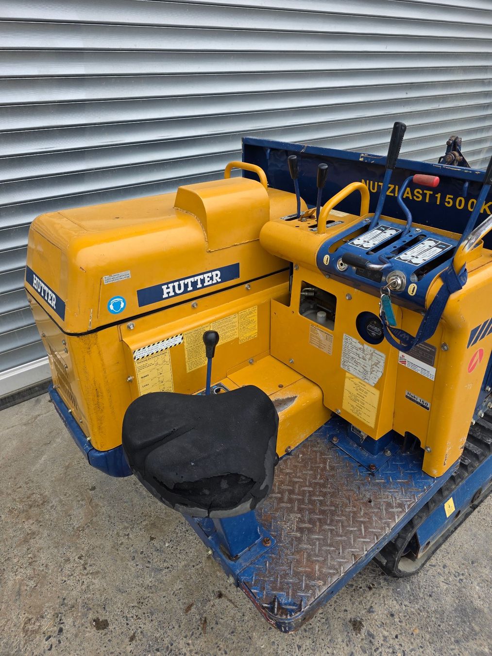 Hutter Tutte le macchine: Huki Raupendumper Dumper Motorgarette – Usato da Niedergösgen venduto da MHNT 1