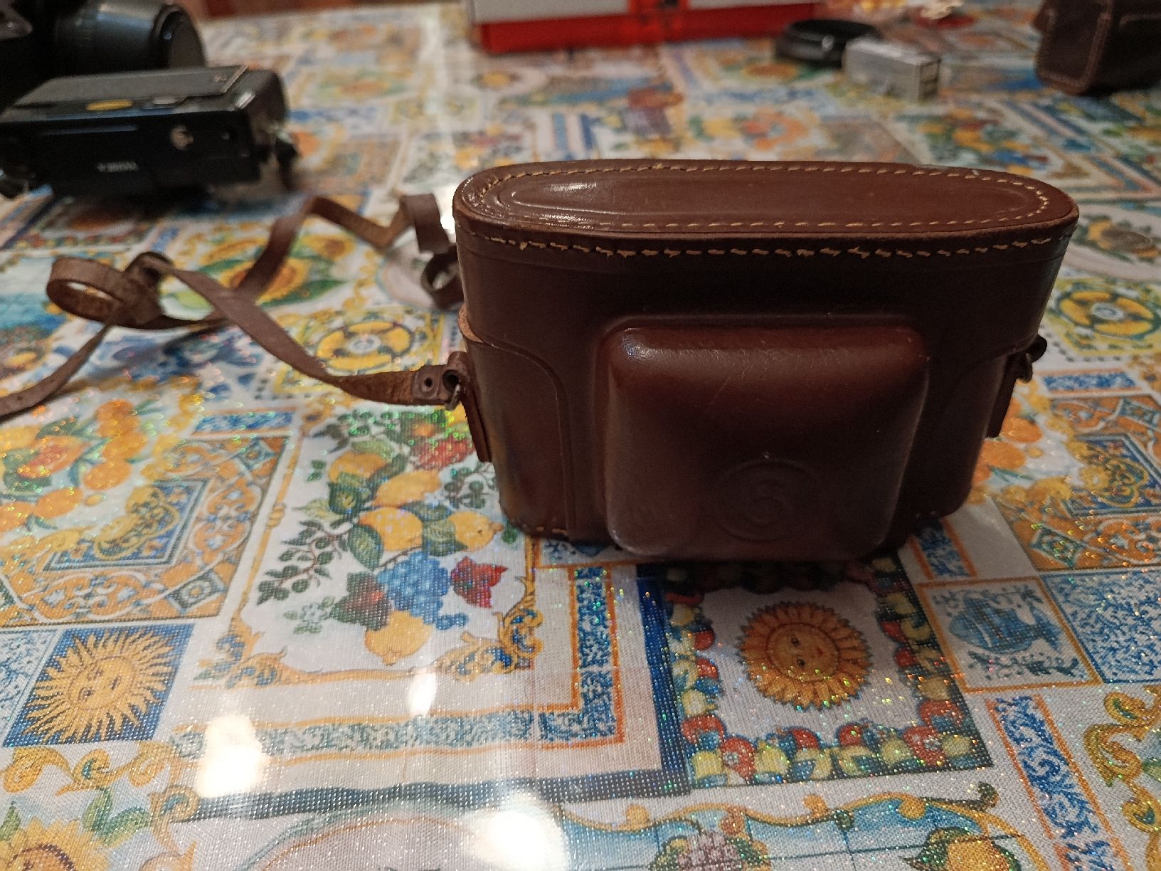 Agfa Fotocamera: Agfa Silette Compur-Rapid Vintage Camera With Case – Usato da Riva San Vitale venduto da Stekri 7