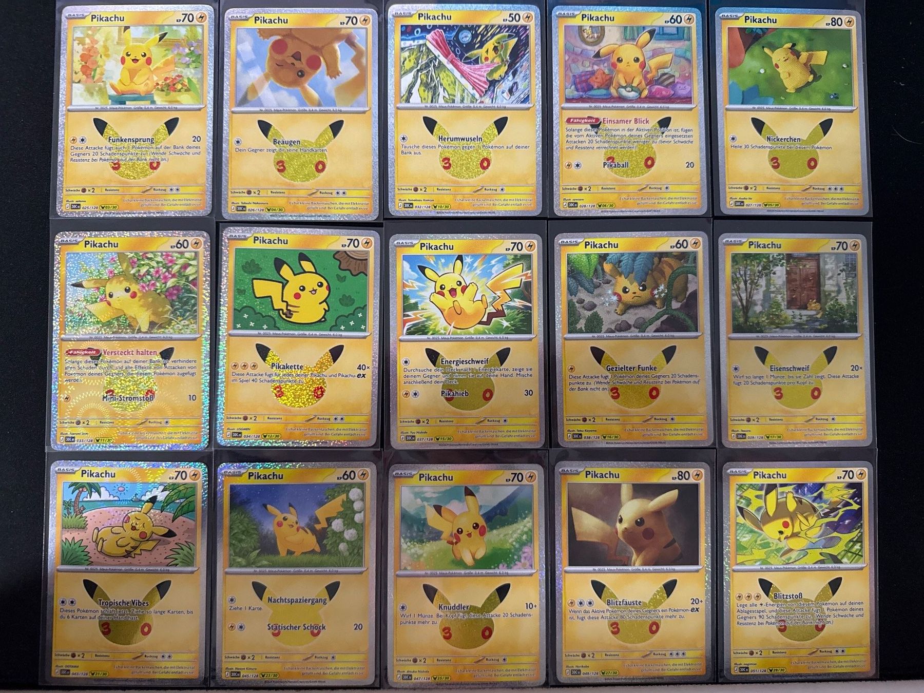 Pokémon Sammelbilder & Trading cards: Pikachu 30th Celebration - DE – Neu (gemäss Beschreibung) aus Grenchen von doemu_