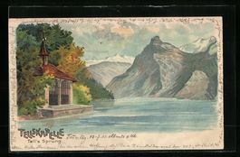Litho Tellskapelle, Halt gegen das Licht