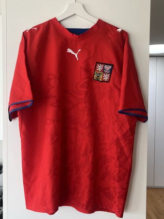 Original WM 2006 Czech Republic Football Shirt, Puma, XL
