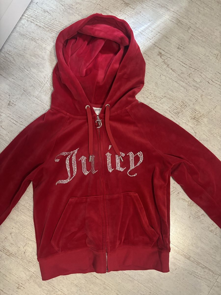 Juicy Couture Jacken & Mäntel: Felpa Juicy rossa – Gebraucht aus Gandria von noe_rpl5 1