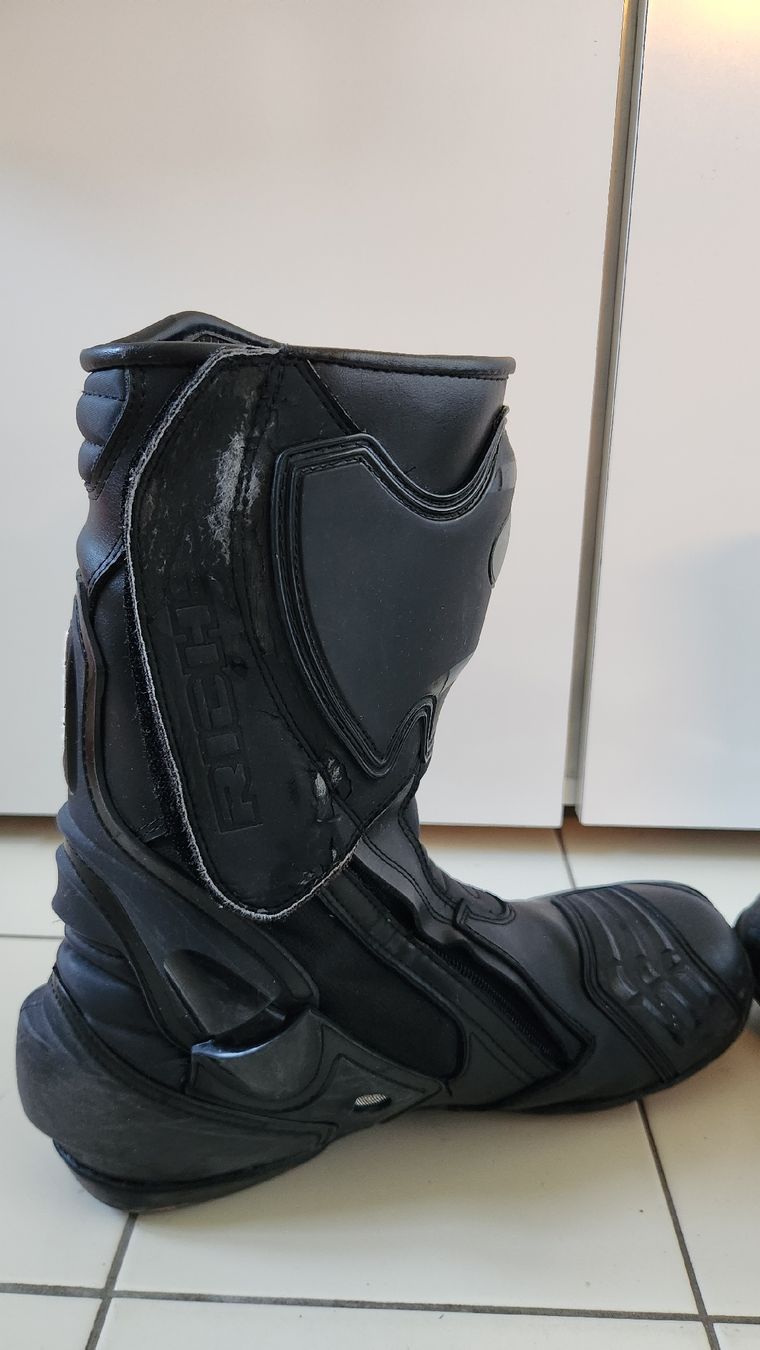 Herrenschuhe: Bottes de moto Richa noire taille 45 – Gebraucht aus Bern von Pascal92173 5