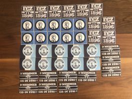 FCZ FC Zürich Sticker (FCZ 1896 etc.)