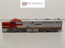 Life-Like Santa Fe USA Diesellok DC Analog H0 ohne OVP