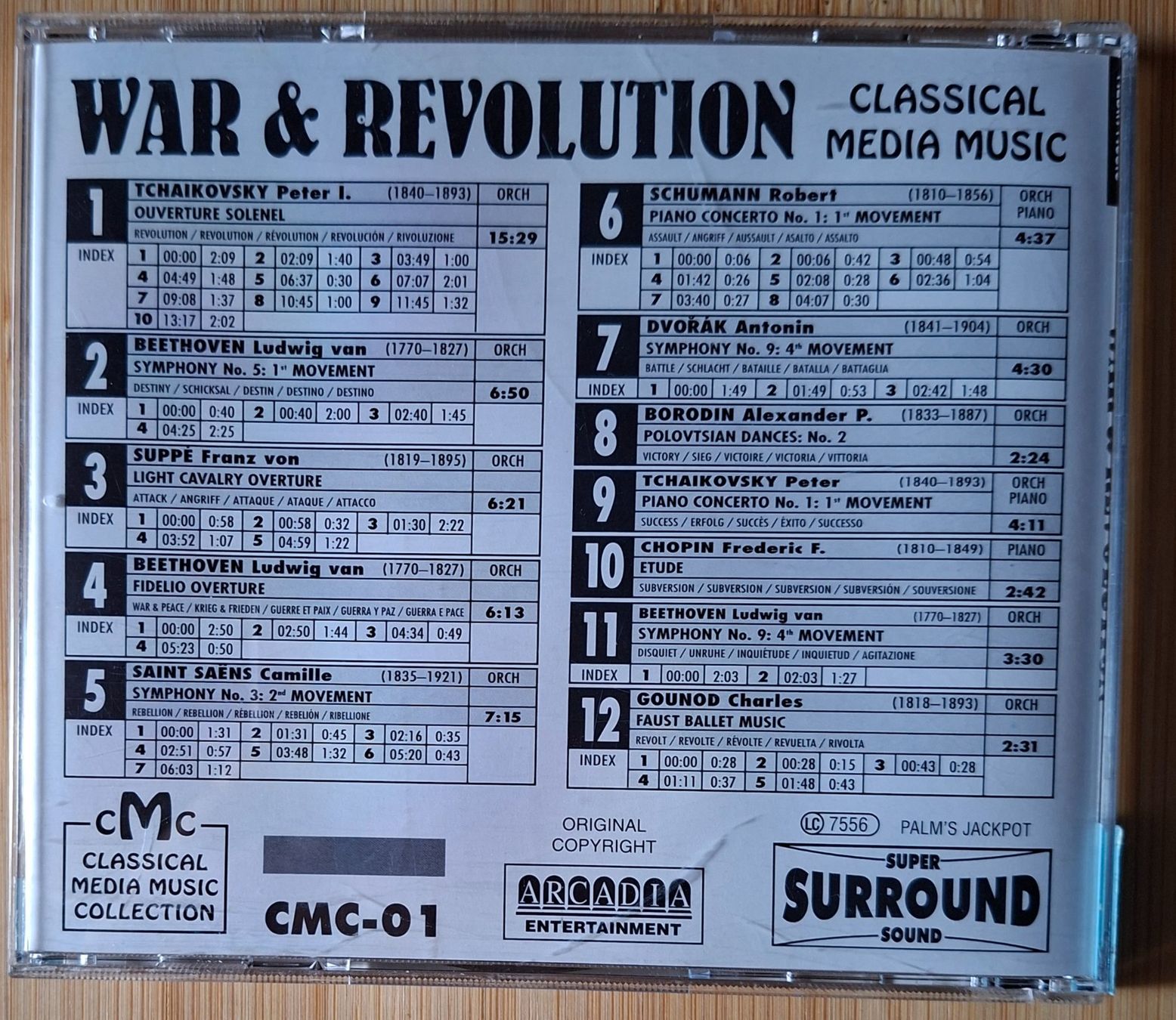 CDs: CD Classical Music Library: War & Revolution – D'occasion à Burg AG par ..machine_rec.. 1
